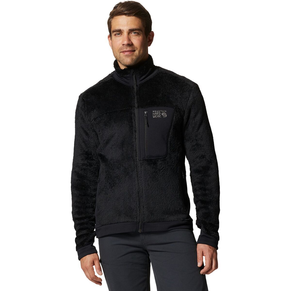 Mountain Hardwear Polartec High Loft Jacket - Men's Black, L