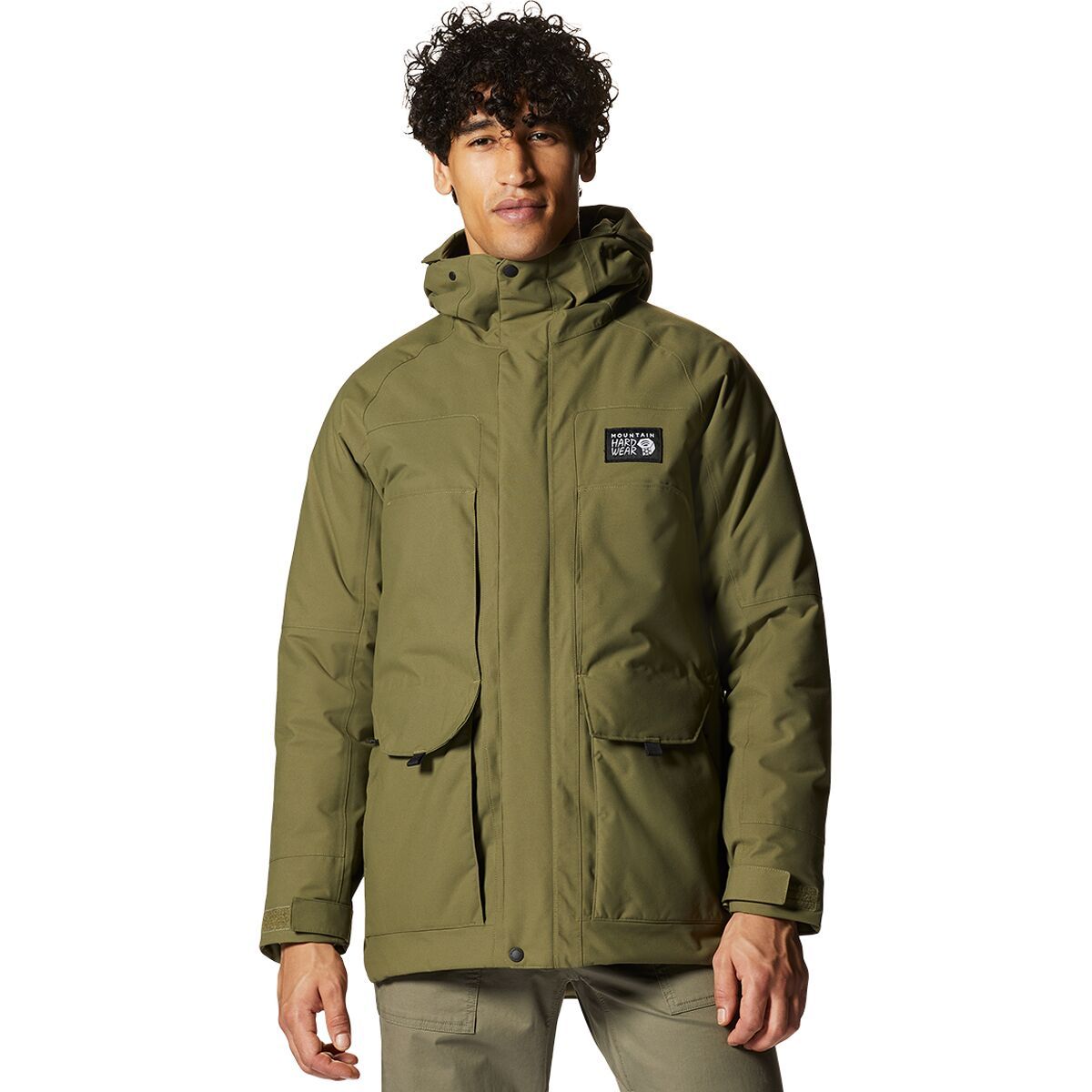 Mountain Hardwear Weather Down Parka - Men's Combat Green, XL