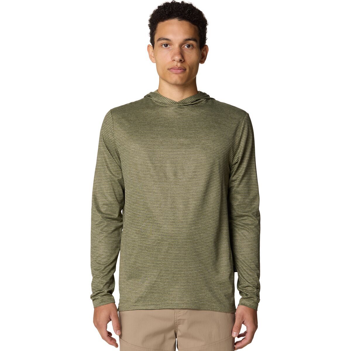 Image of Mountain Hardwear Sunblocker Hoodie - Men's Mantis Heather, S