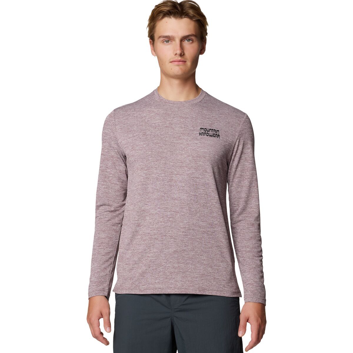 Mountain Hardwear Sunblocker Long-Sleeve Shirt - Men's Warm Ash Heather, S