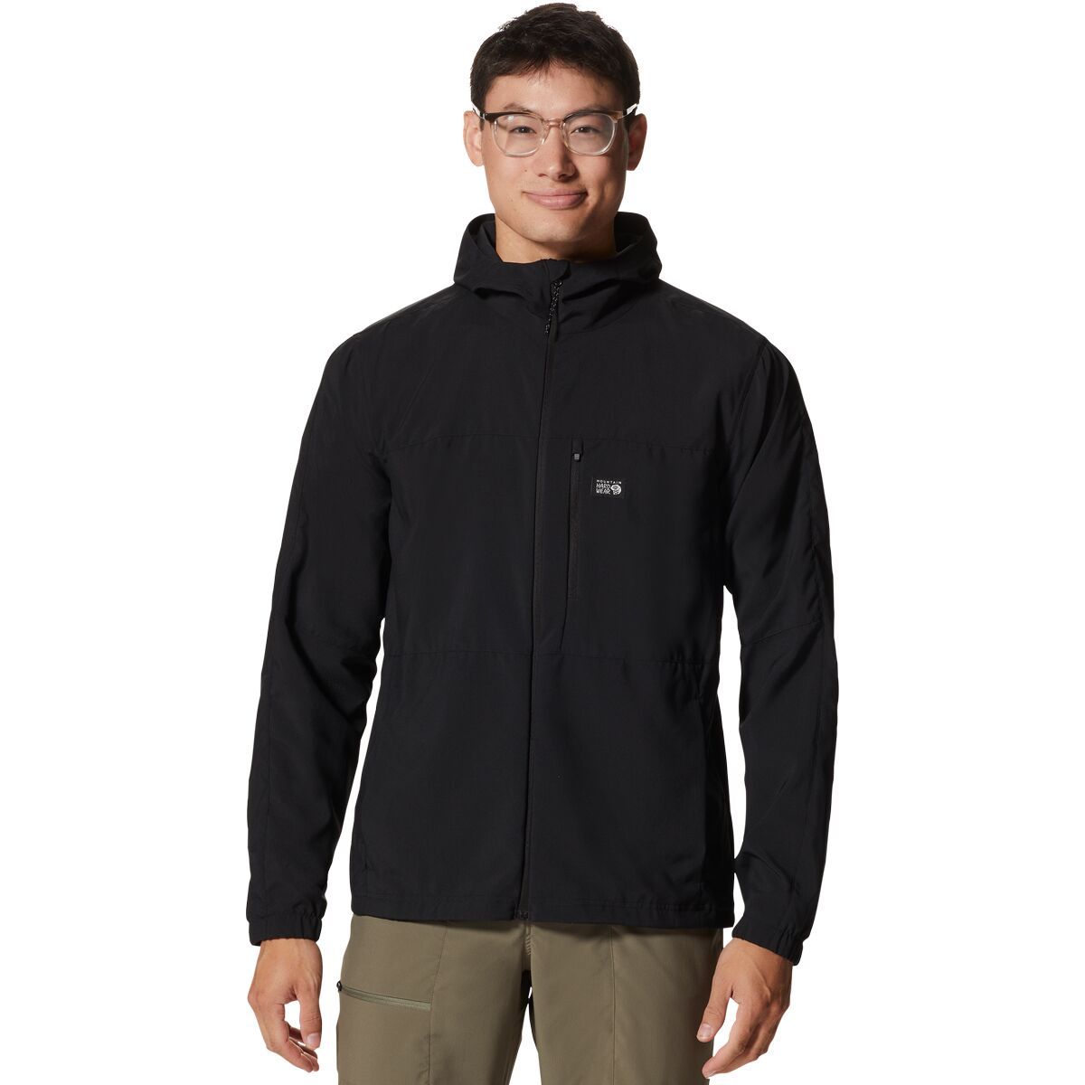 Mountain Hardwear Trail Sender Jacket - Men's Black, XL
