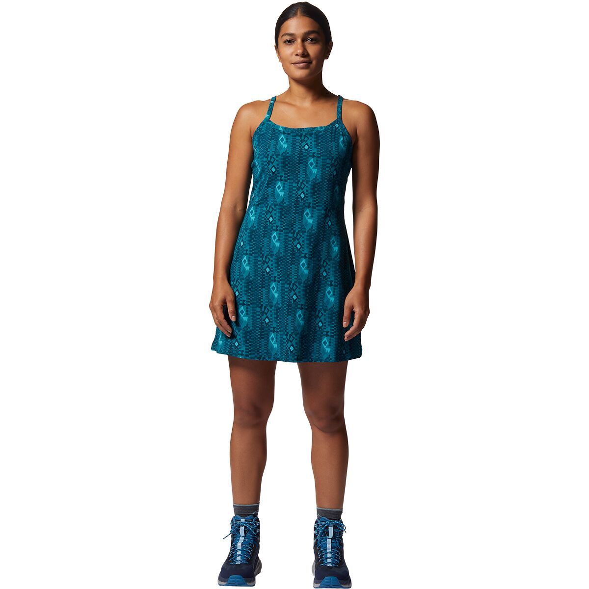 Mountain Hardwear Dynama Dress - Women's Palisades Geos Print, L