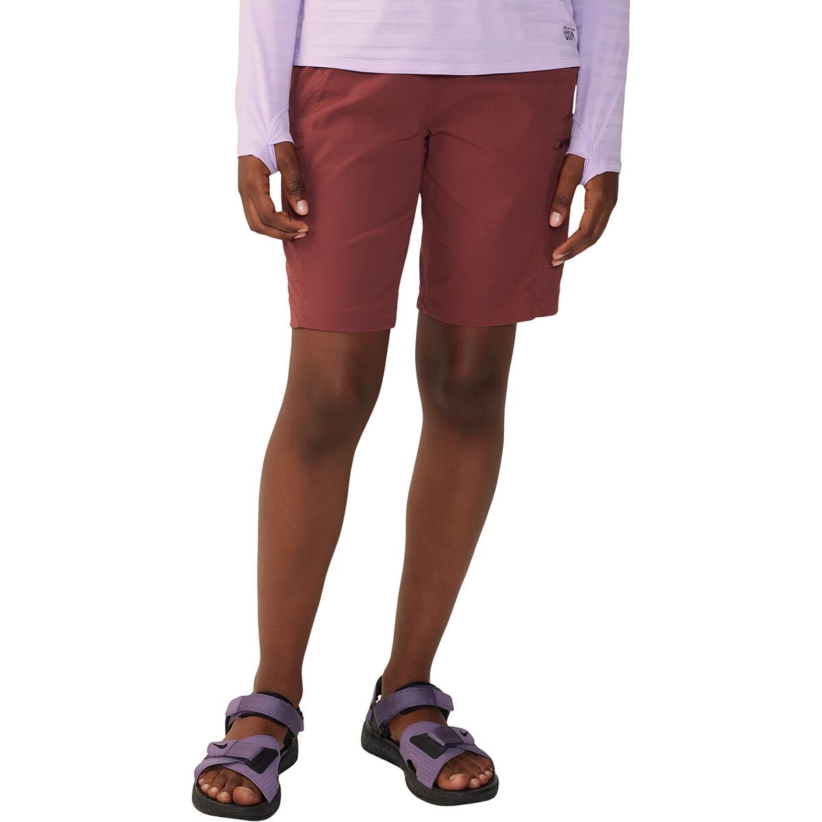 Mountain Hardwear Dynama High Rise Bermuda Short - Women's Pluot, S/9