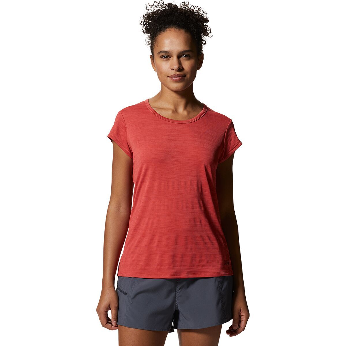 Mountain Hardwear Mighty Stripe Short-Sleeve Top - Women's Calla, S