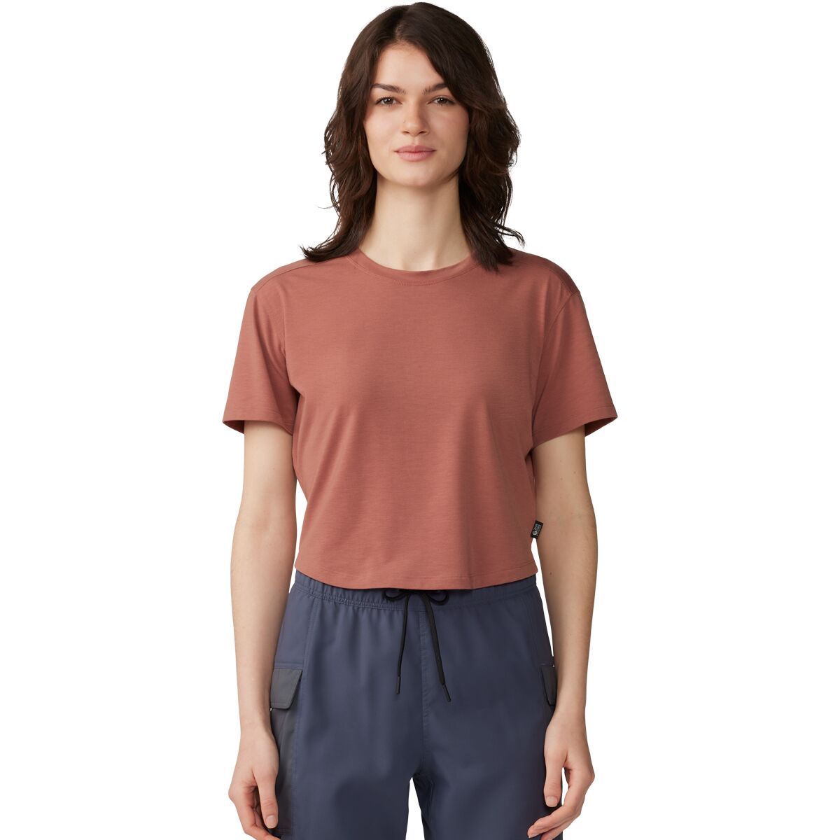 Image of Mountain Hardwear Trek N Go Short-Sleeve Top - Women's Dark Quartz, XL