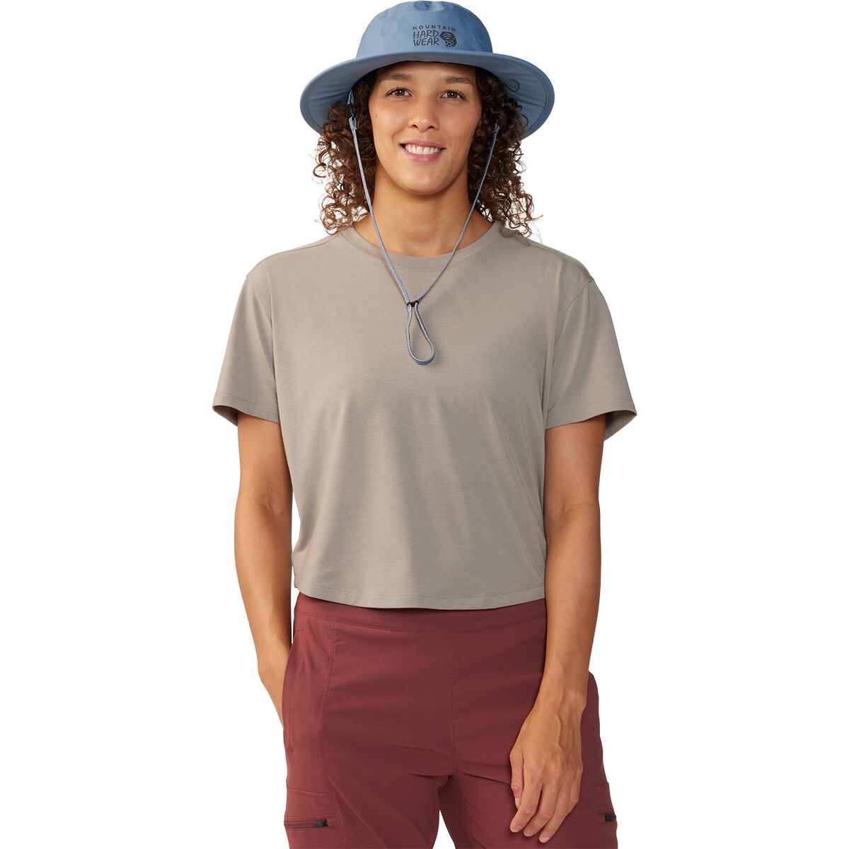 売れ筋商品|||マウンテンハードウェア カットソー トップス レディース Trek N Go Short-Sleeve Top - Women's Blue Slate Mountain Hardwear Trek N Go Short-Sleeve Top - Women's