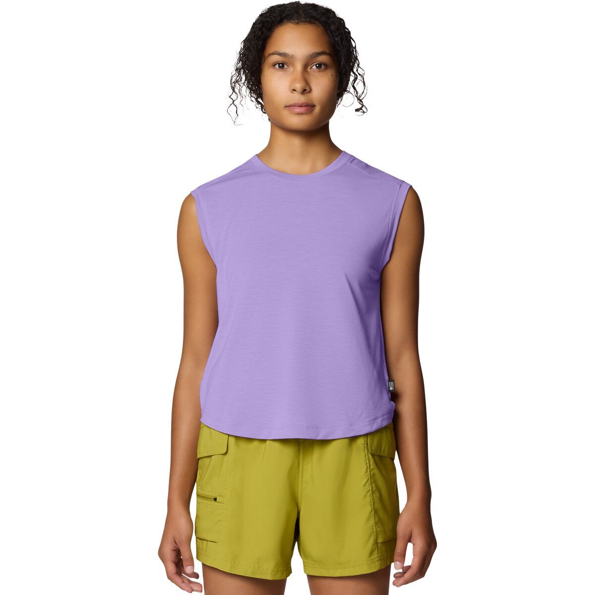Image of Mountain Hardwear Trek N Go Sleeveless Top - Women's Harbor Violet, L