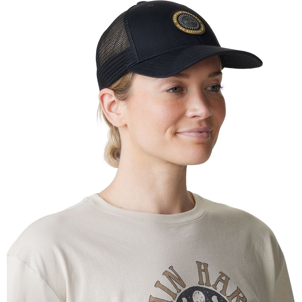 Image of Mountain Hardwear High Altitude Trucker Hat BLACK, One Size