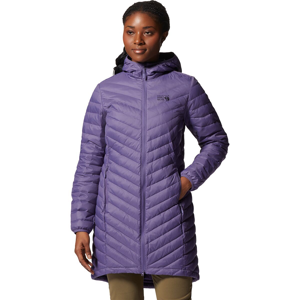 Mountain Hardwear Marblemount Down Parka - Women's Allium, L