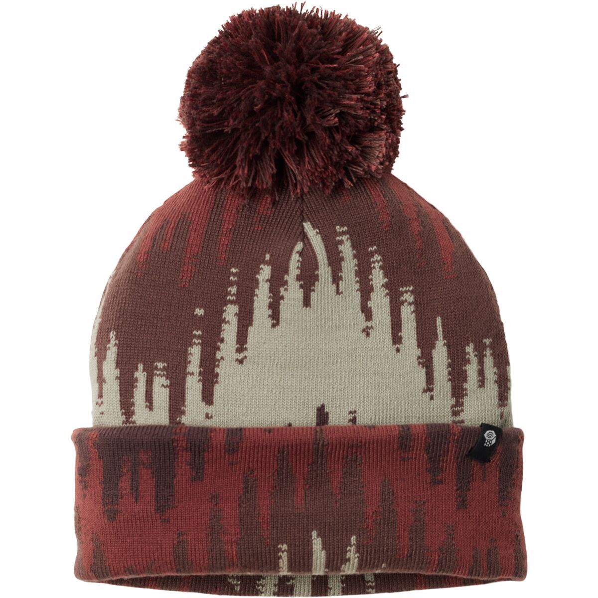 Mountain Hardwear Gas Station Beanie Clay Earth Zig Zag, One Size