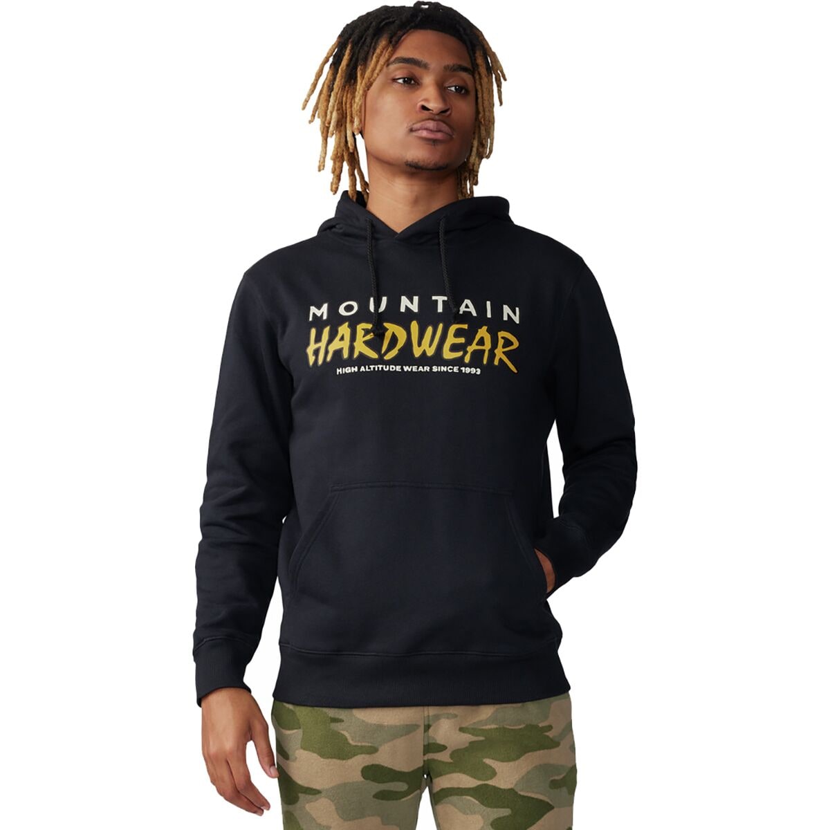 Mountain hardwear logo hoodie hotsell