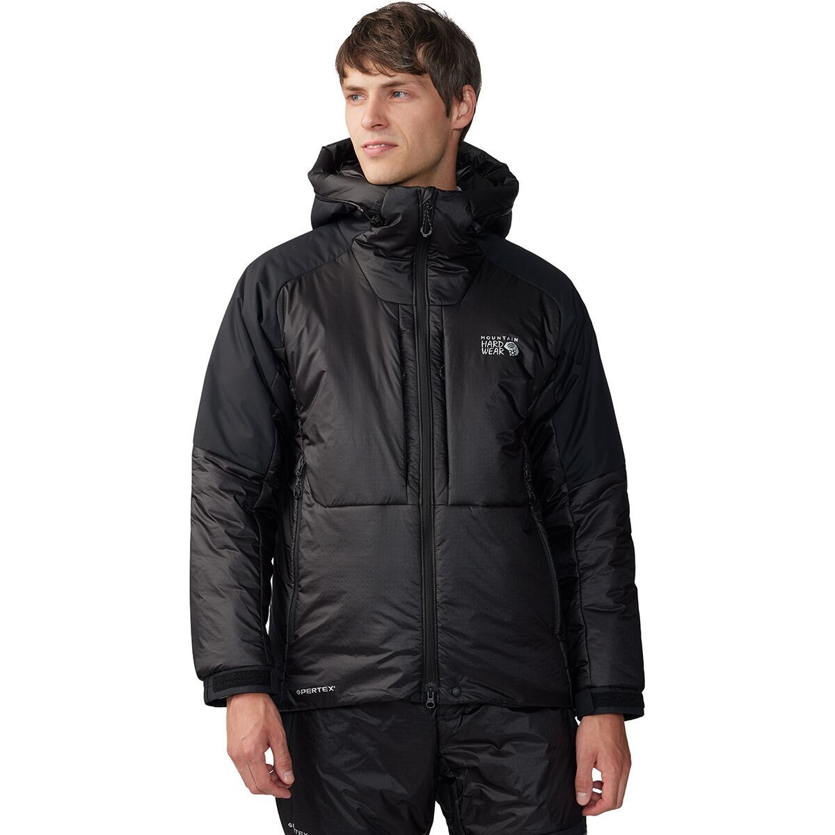 Mountain Hardwear Compressor Alpine Hooded Jacket - Men's Black, S