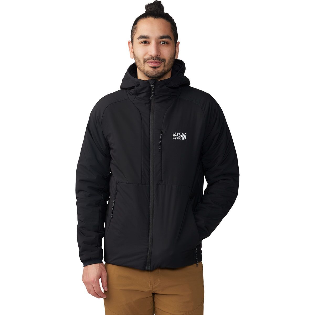 Mountain Hardwear Kor Stasis Hooded Jacket - Men's Black, M