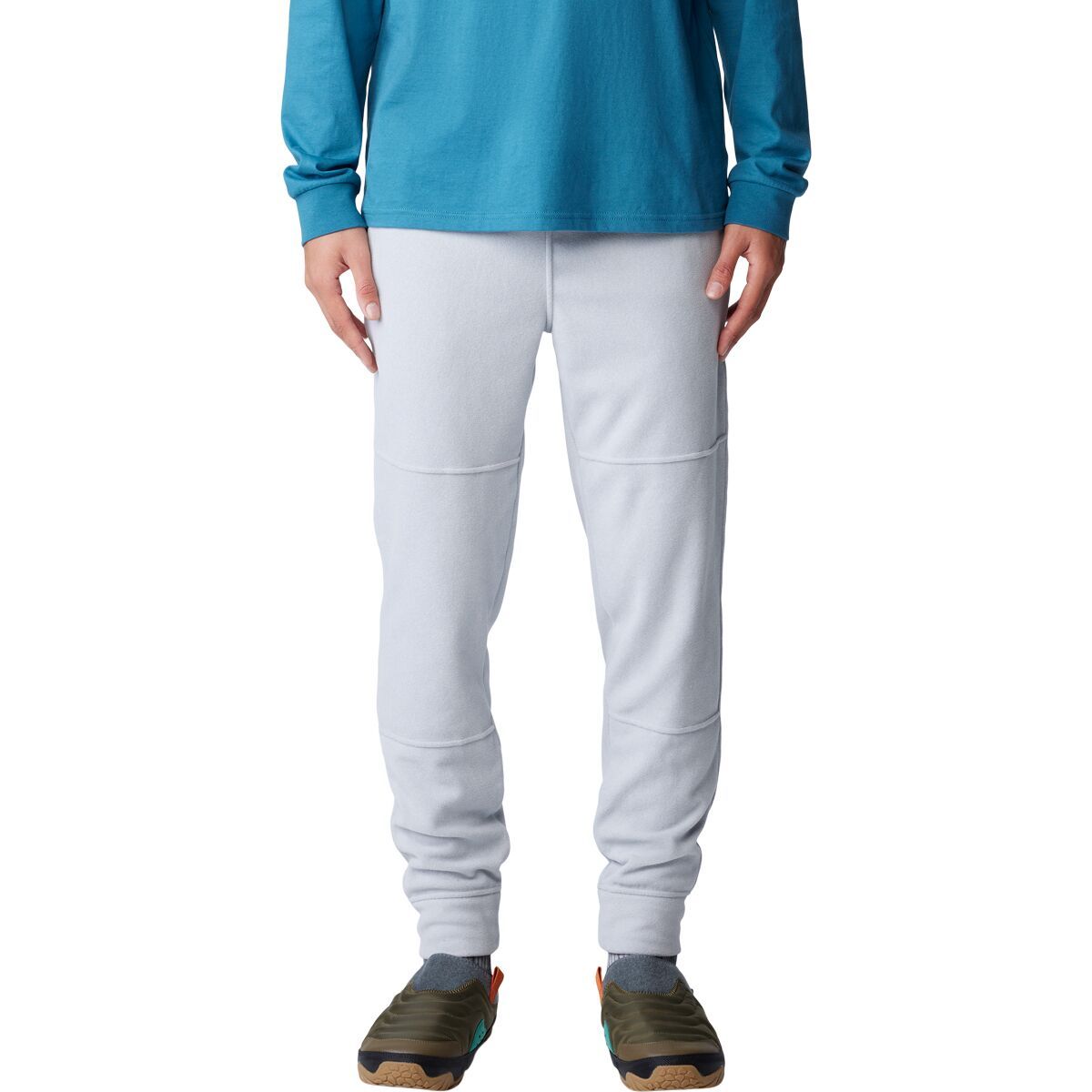 Image of Mountain Hardwear Microchill Jogger - Men's Glacial Heather, XXL/Reg