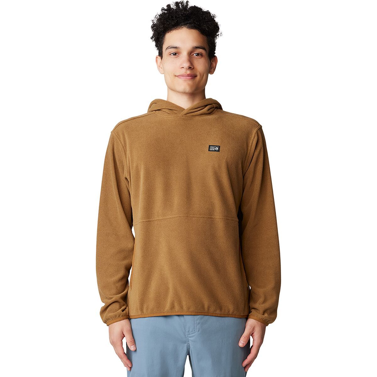 Mountain Hardwear Microchill Hoodie - Men's Golden Brown Heather, M