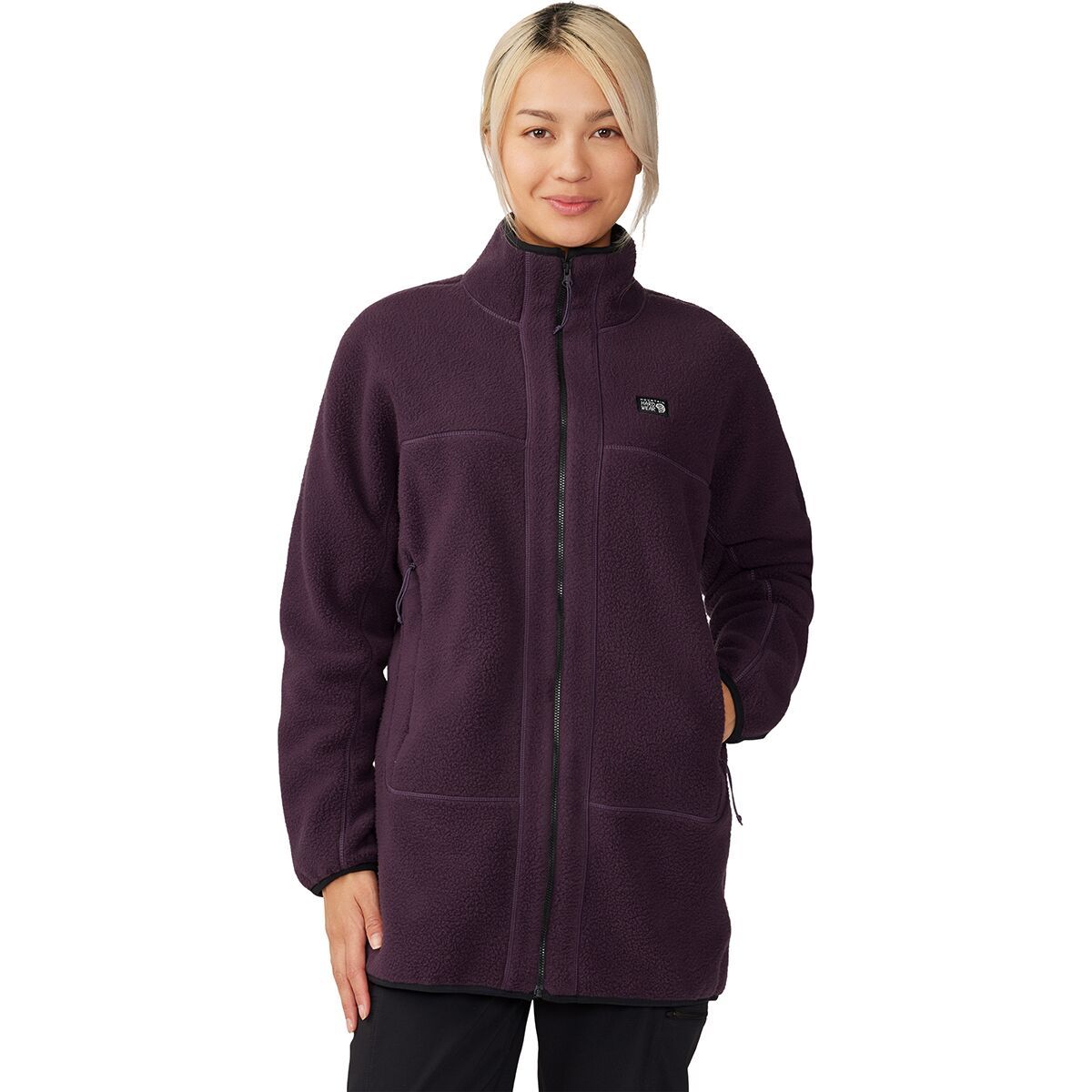 Mountain Hardwear HiCamp Fleece Long Full-Zip Jacket - Women's Blurple, S