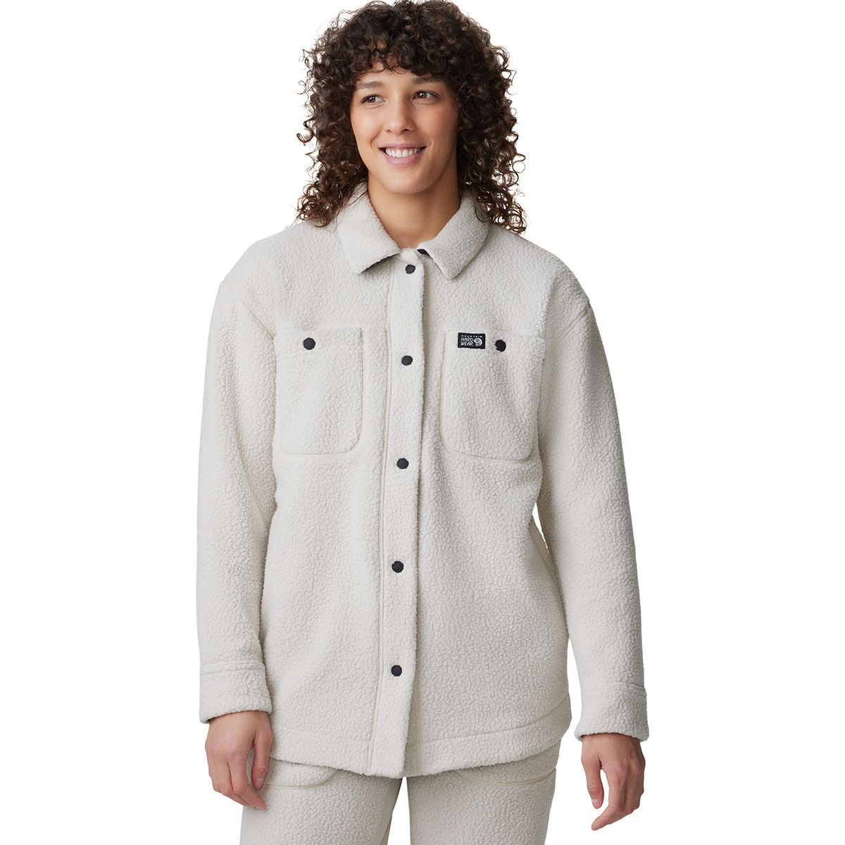 Mountain Hardwear HiCamp Shacket - Women's Wild Oyster, XL