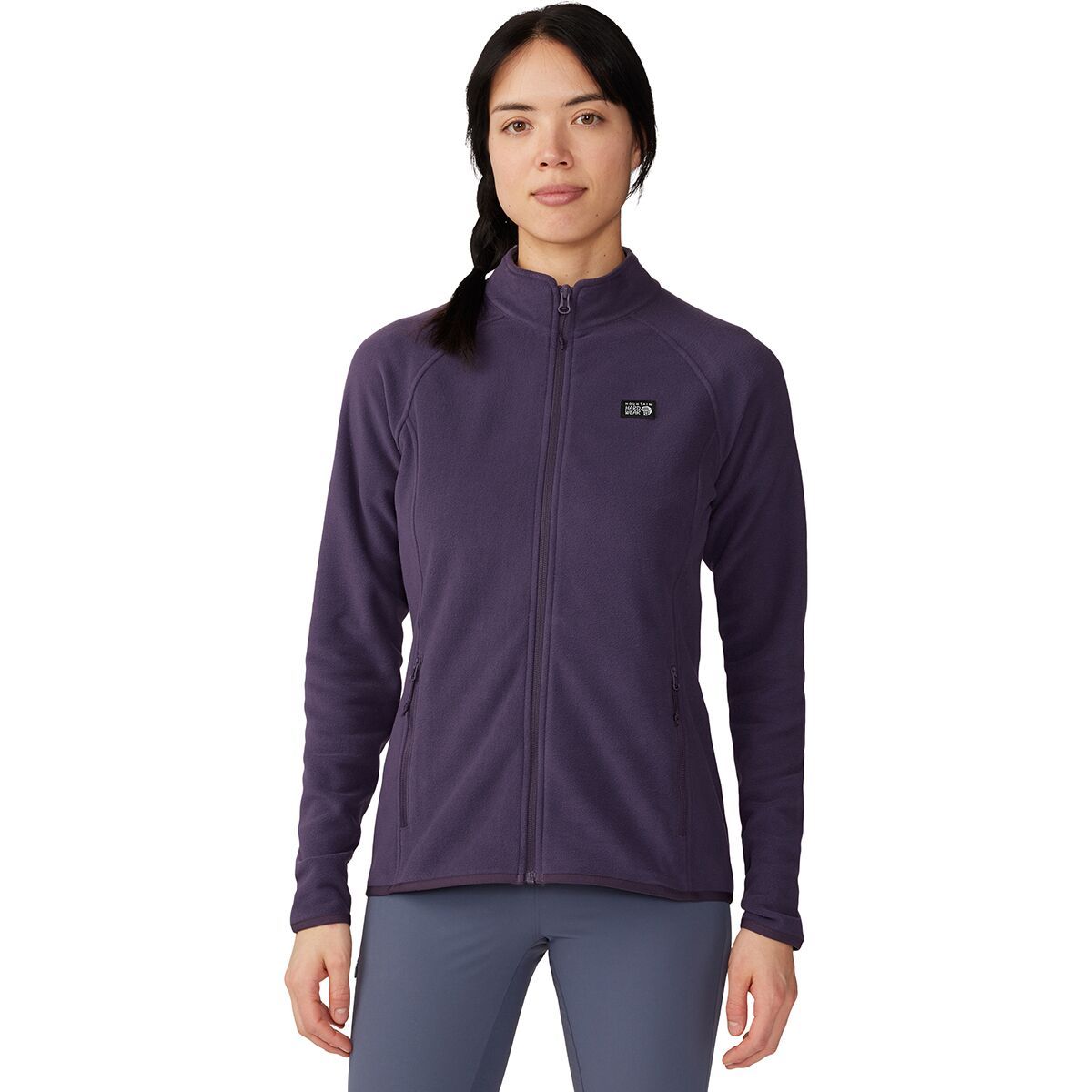 Mountain Hardwear Microchill Full-Zip Jacket - Women's Blurple, L