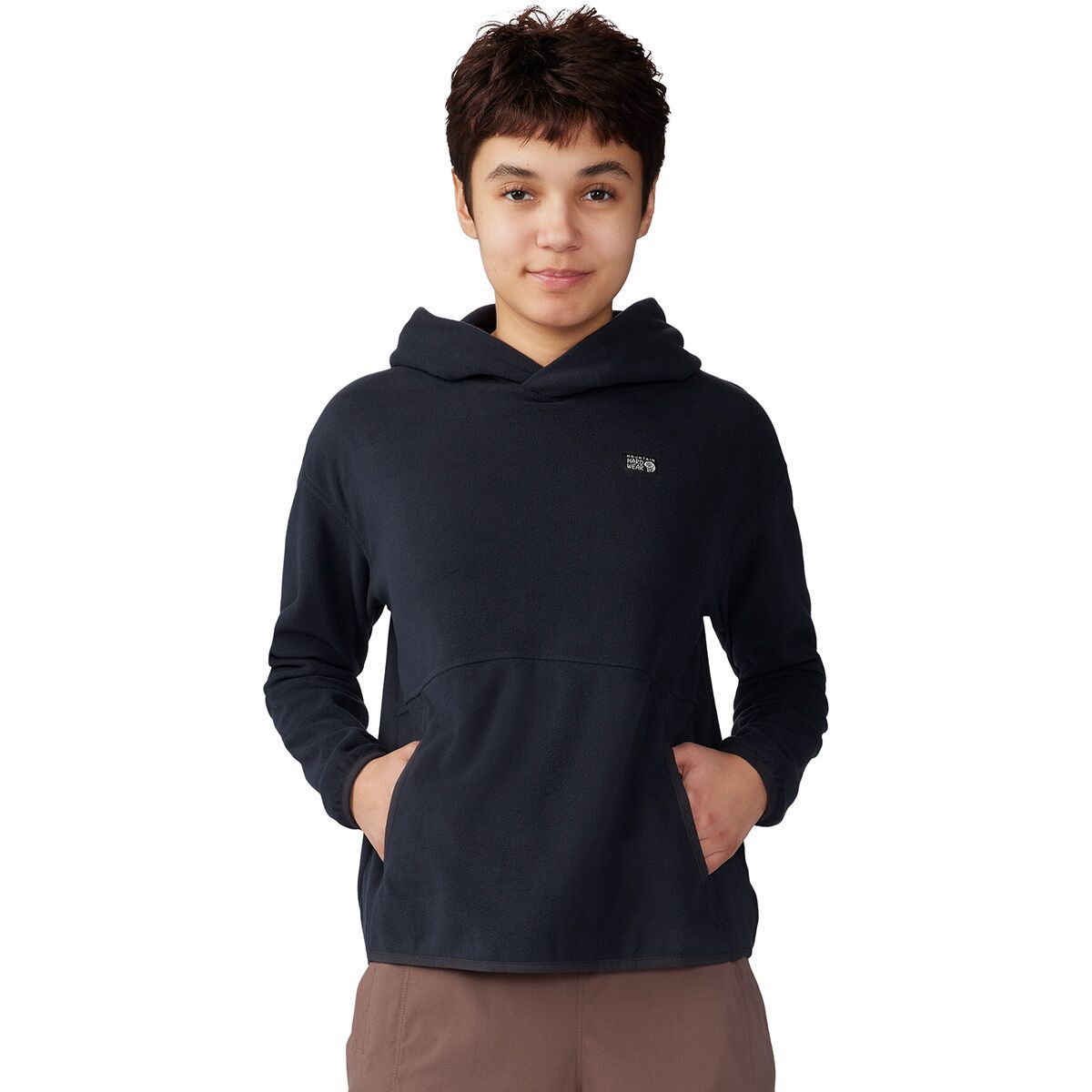 Mountain Hardwear Microchill Hoodie - Women's Black, XL