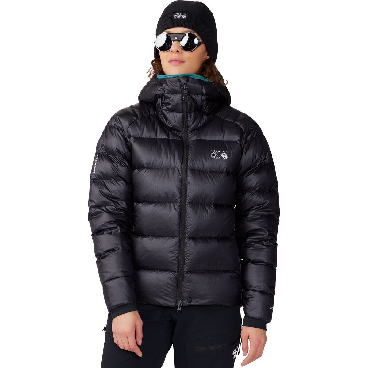 Mountain Hardwear Phantom Alpine Down Hooded Jacket - Women's Black, XS