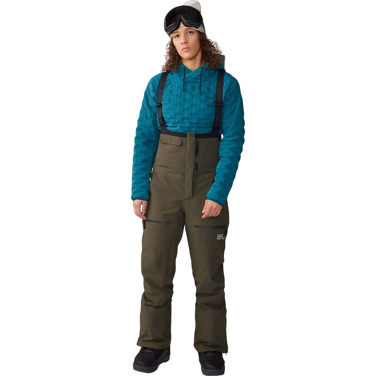 Mountain Hardwear Powder Maven Bib - Women's Dark Pine, XS/Reg
