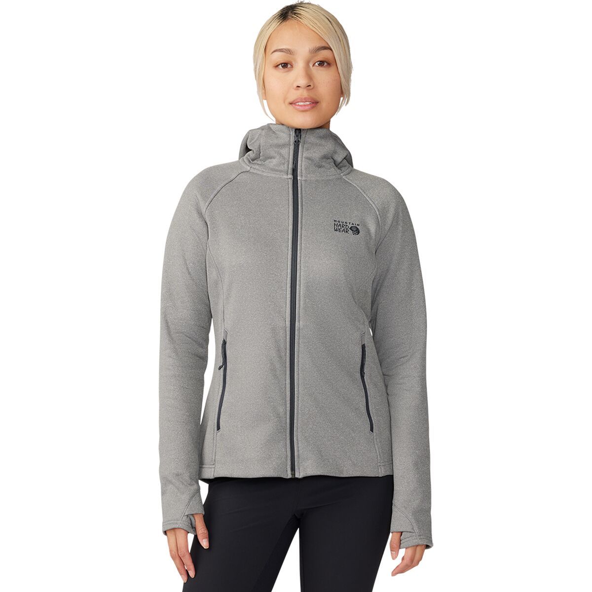 Mountain Hardwear Sendura Hoodie - Women's Foil Grey Heather, XL