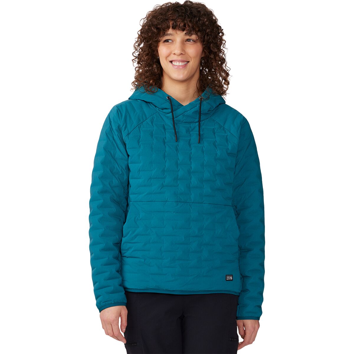 Image of Mountain Hardwear Stretchdown Light Pullover Hoodie - Women's Jack Pine, XS