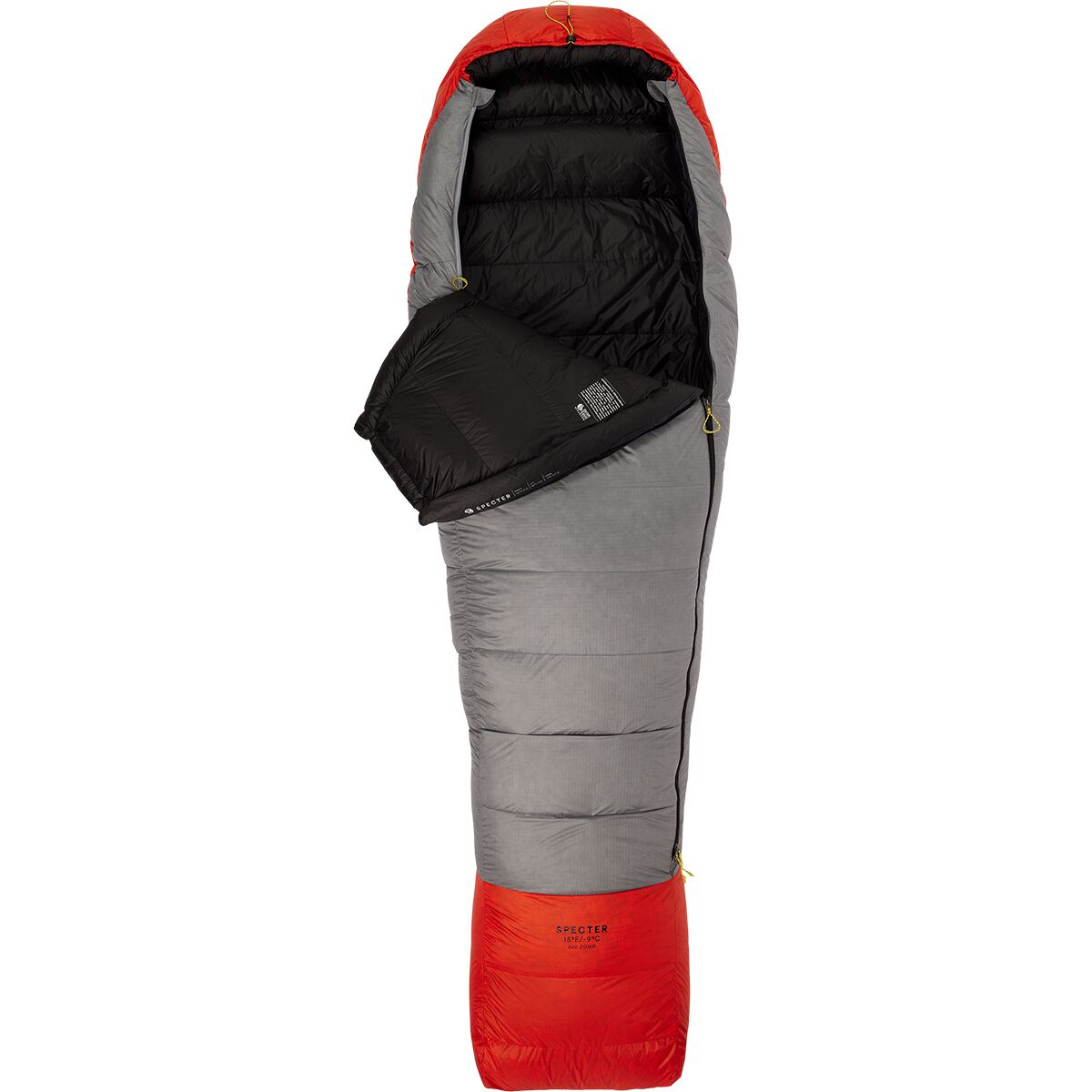 Mountain Hardwear Mountain Hardwear Specter 15F Sleeping Bag: 15F Down Glacial, Regular