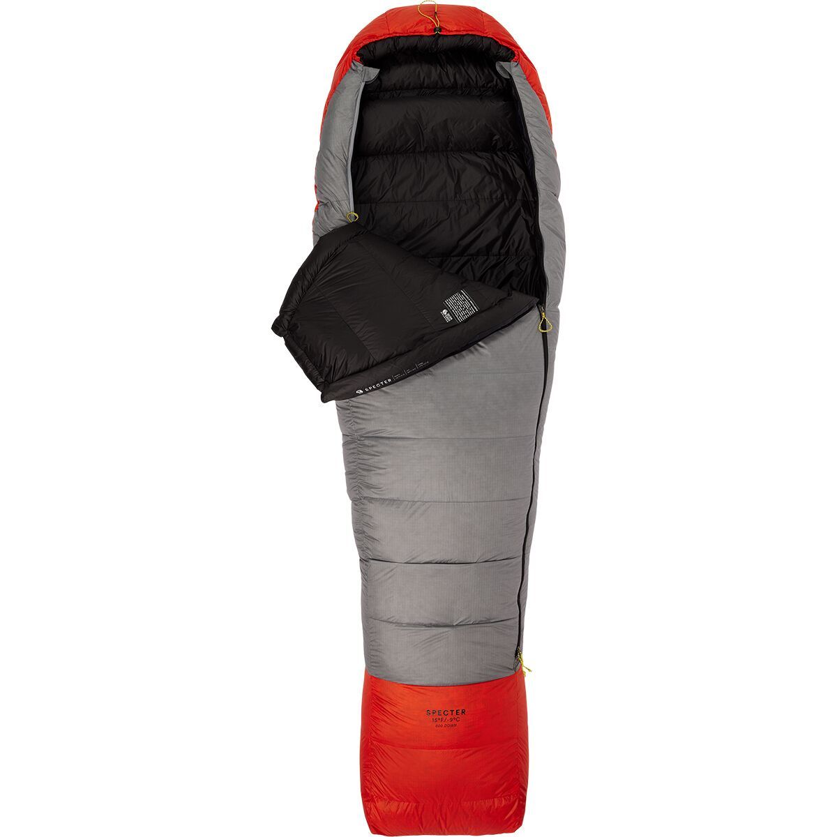 Image of Mountain Hardwear Specter 15F Sleeping Bag: 15F Down Glacial, Regular