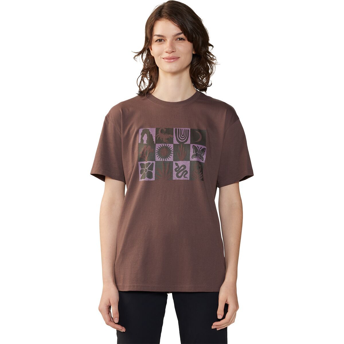 Mountain Hardwear Desert Check Boxy Short-Sleeve Top - Women