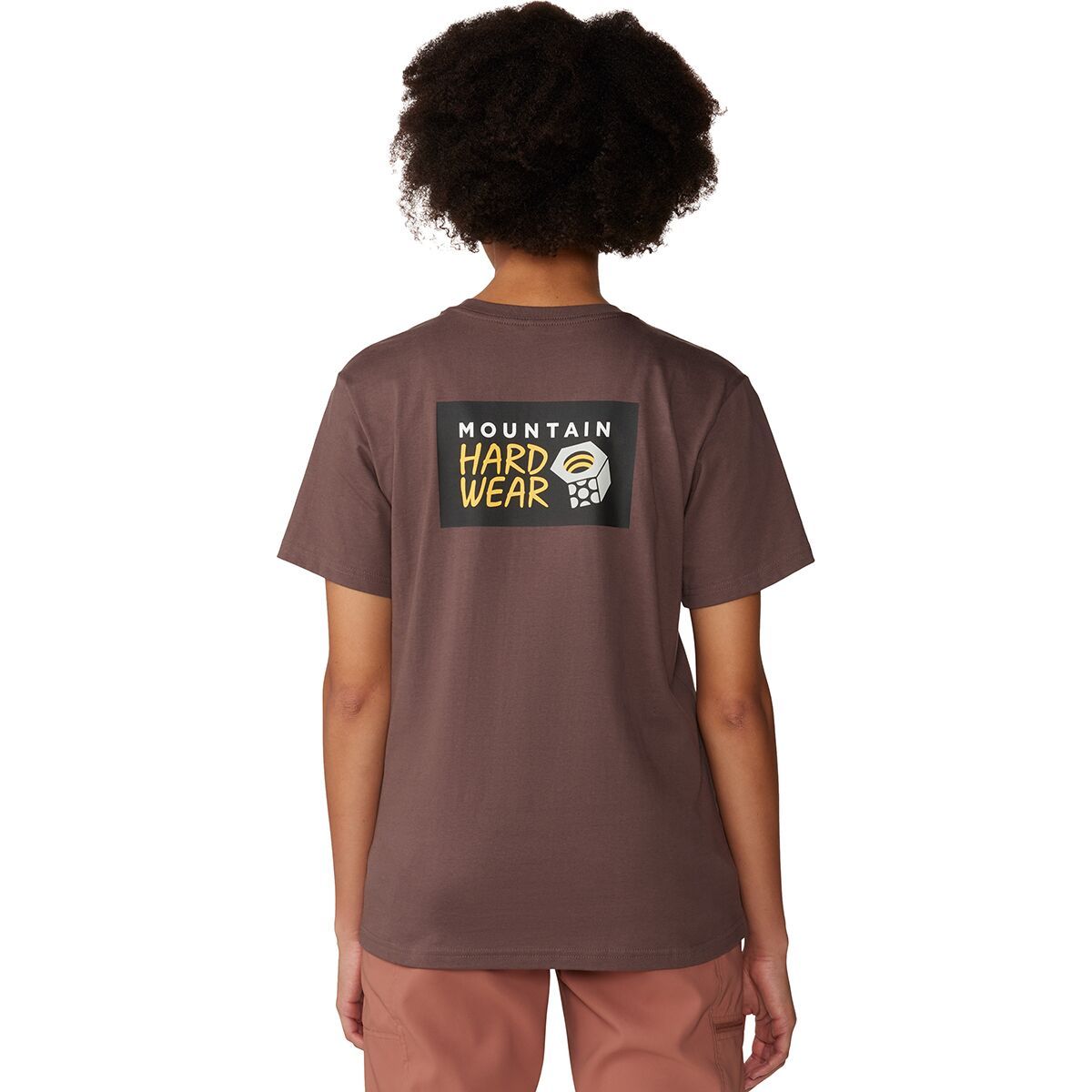 Image of Mountain Hardwear MHW Logo In A Box Short-Sleeve Top - Women's Carob, XS