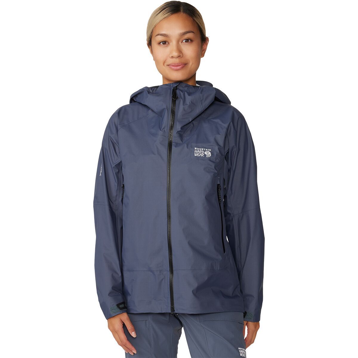 Mountain Hardwear Premonition UL Jacket - Women's Blue Slate, XL