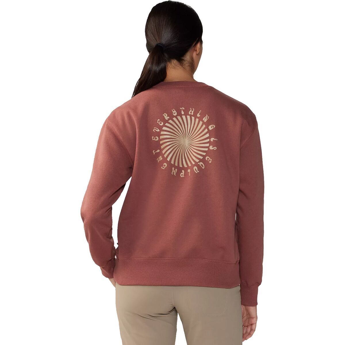 Mountain Hardwear Spiral Pullover Crew Sweatshirt - Women
