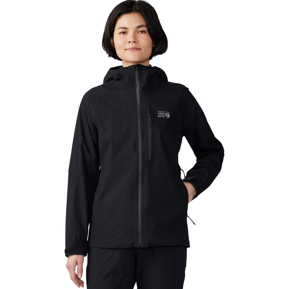 Image of Mountain Hardwear Stretch Ozonic Jacket - Women's Black, S