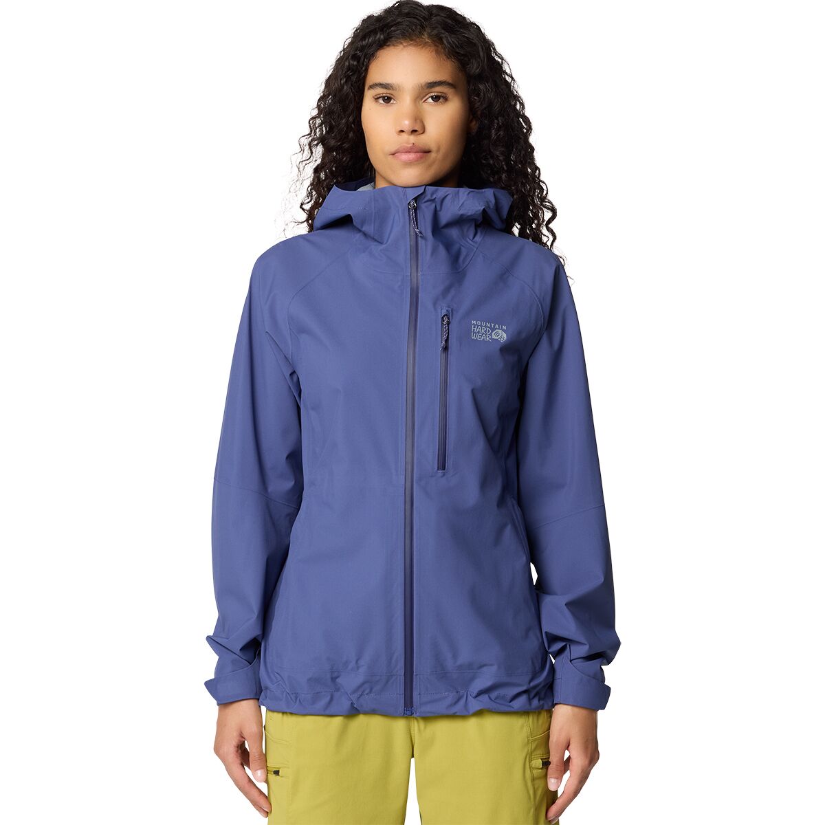 Image of Mountain Hardwear Stretch Ozonic Jacket - Women's Lapis Dusk, M