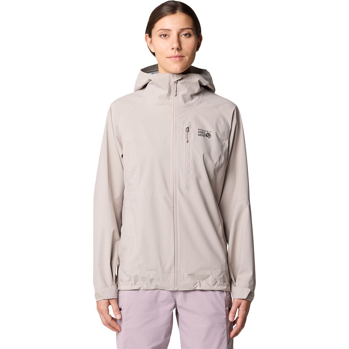 Image of Mountain Hardwear Stretch Ozonic Jacket - Women's Light Mystic, S