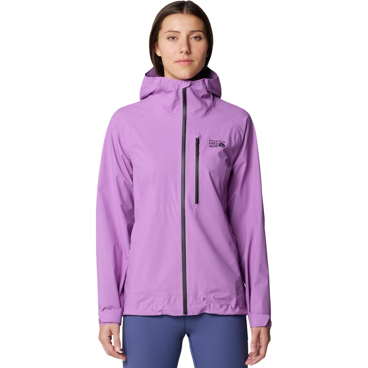 Image of Mountain Hardwear Stretch Ozonic Jacket - Women's Lilac Glow, M