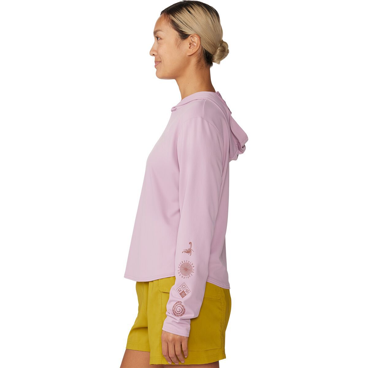 Chemise à Capuche Mountain Hardwear Sunblocker Femme, Printemps Minéral, L