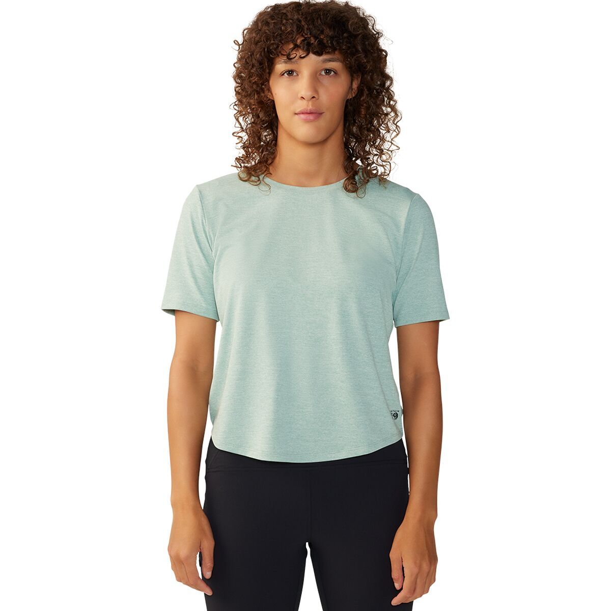 Mountain Hardwear Sunblocker Short-Sleeve Top - Women's Mineral Spring Heather, M