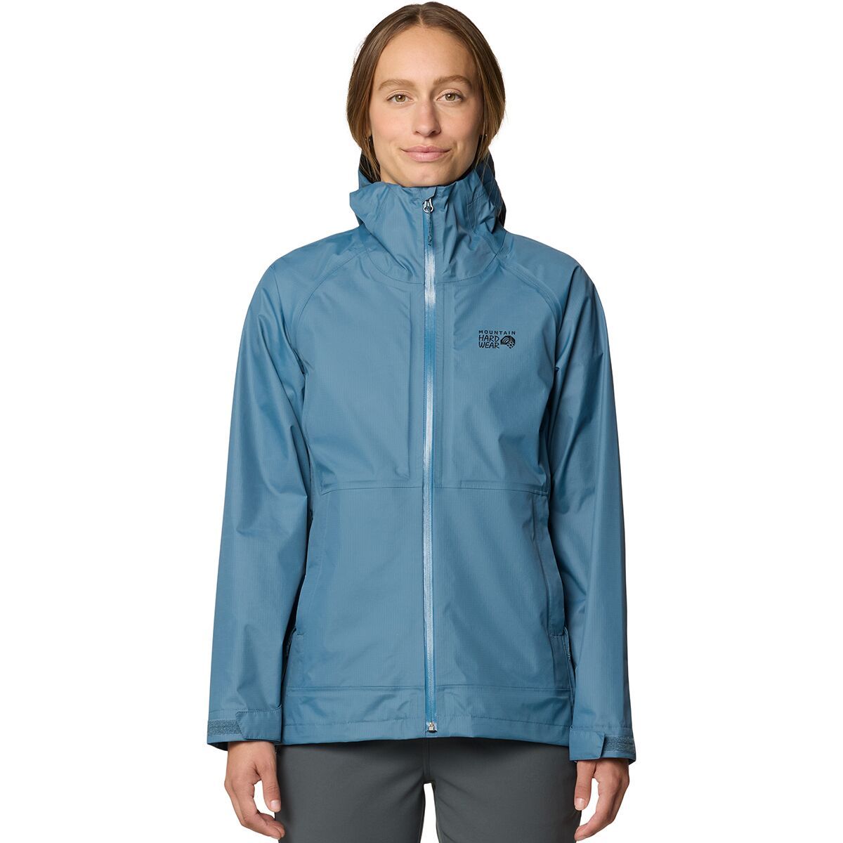 Image of Mountain Hardwear Threshold Jacket - Women's Adriatic Blue, M