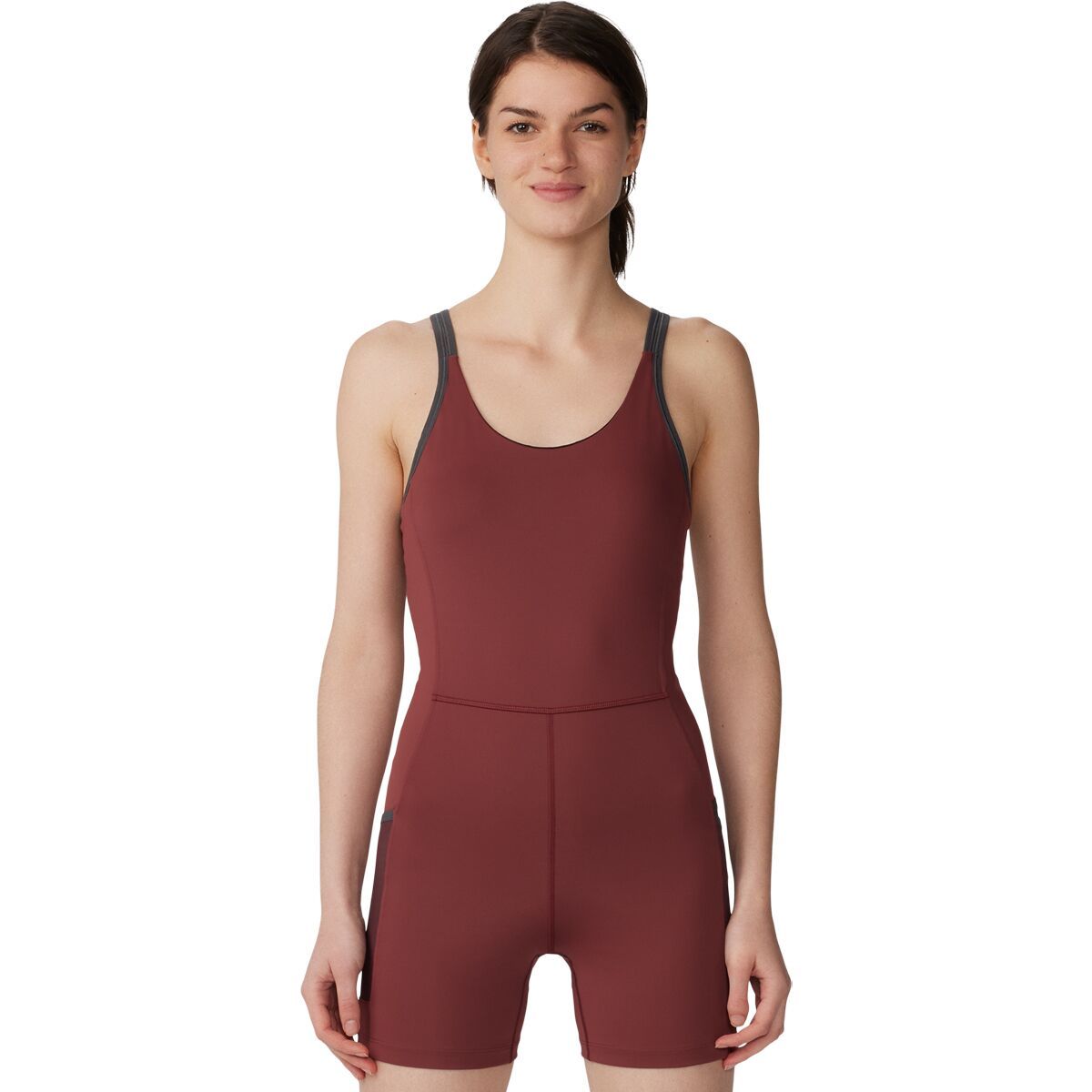 Image of Mountain Hardwear Yuba Trail Onesie - Women's Pluot, S/Reg