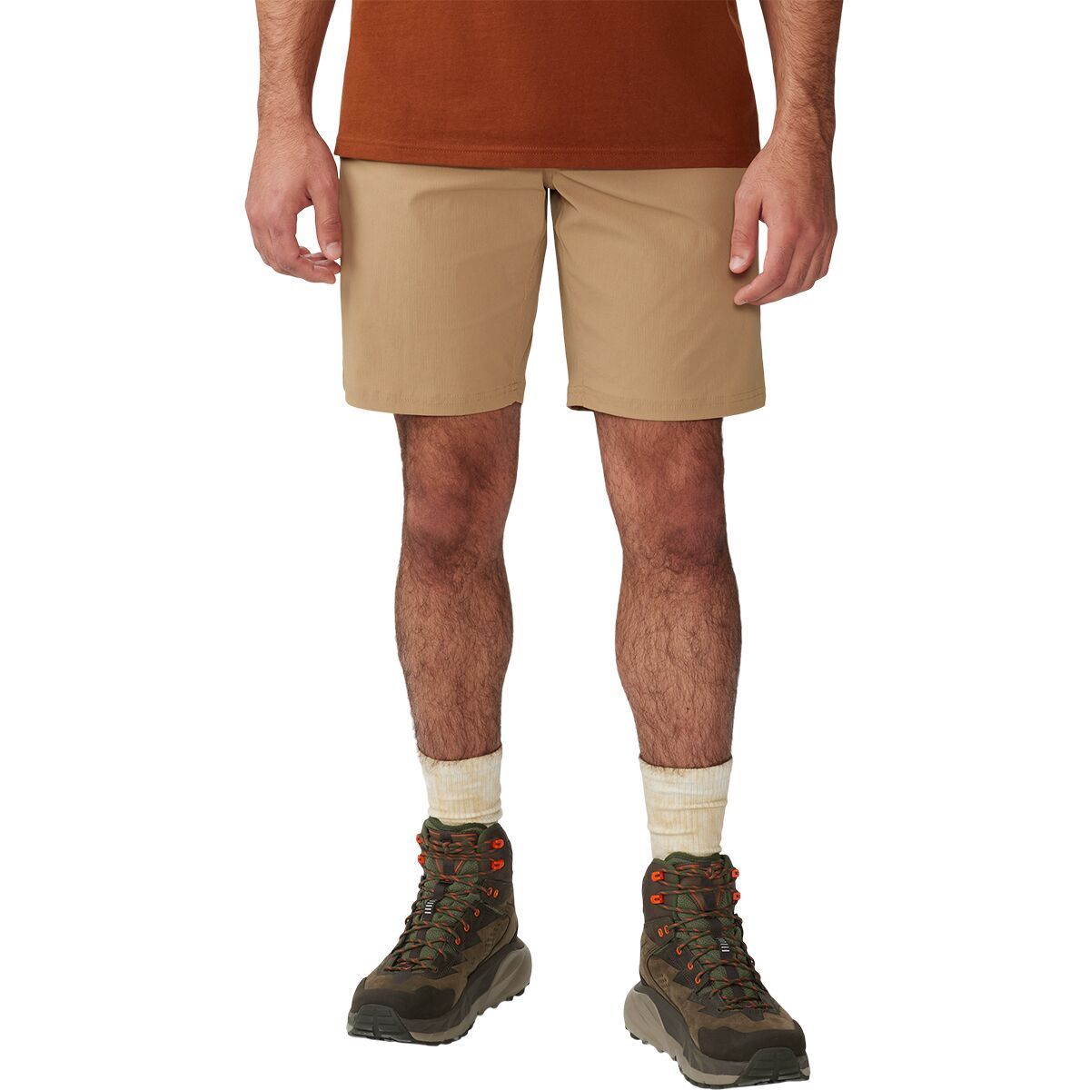 Image of Mountain Hardwear Traxion 11in Short - Men's Sandstorm, 40