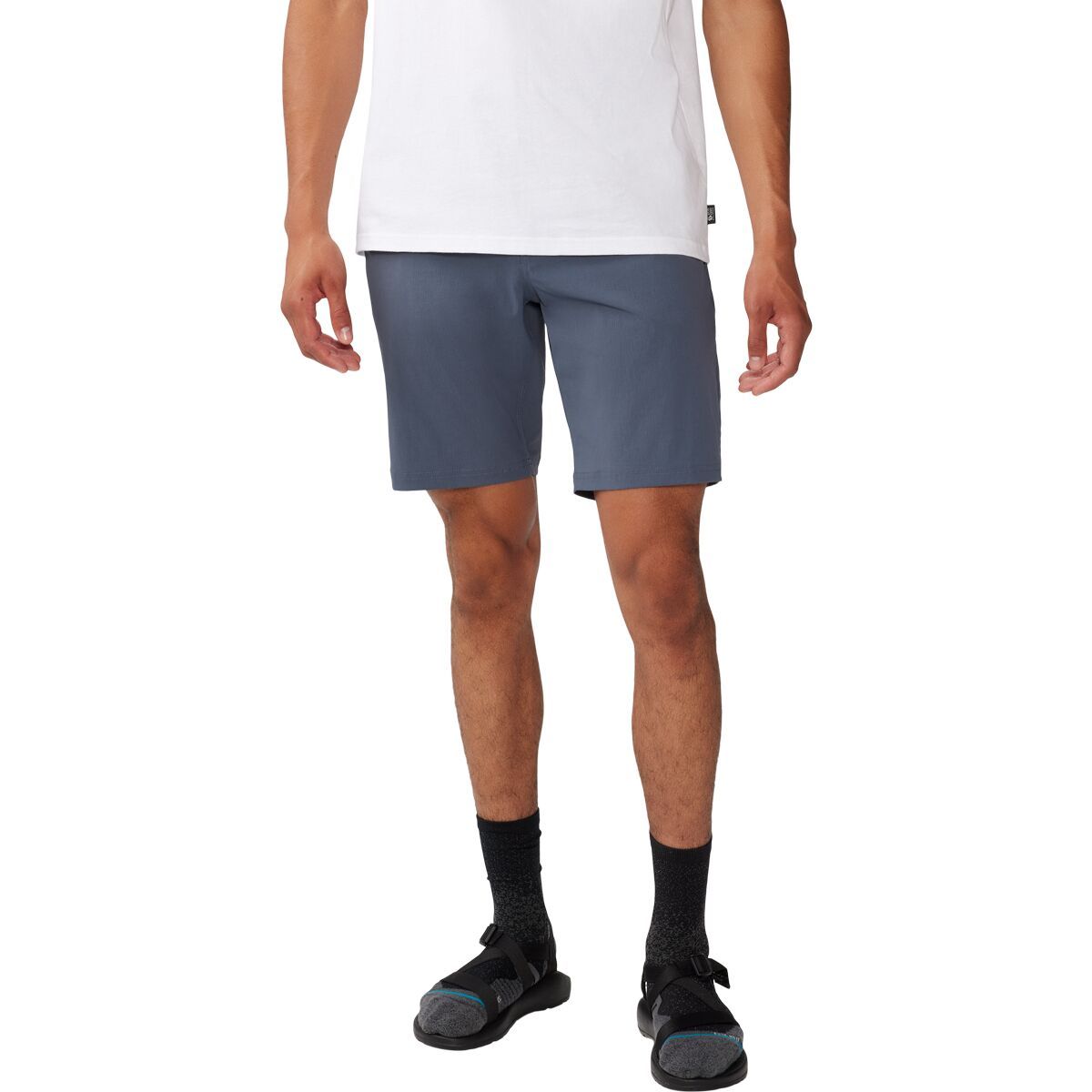 Image of Mountain Hardwear Axton 9in Short - Men's Blue Slate, 30