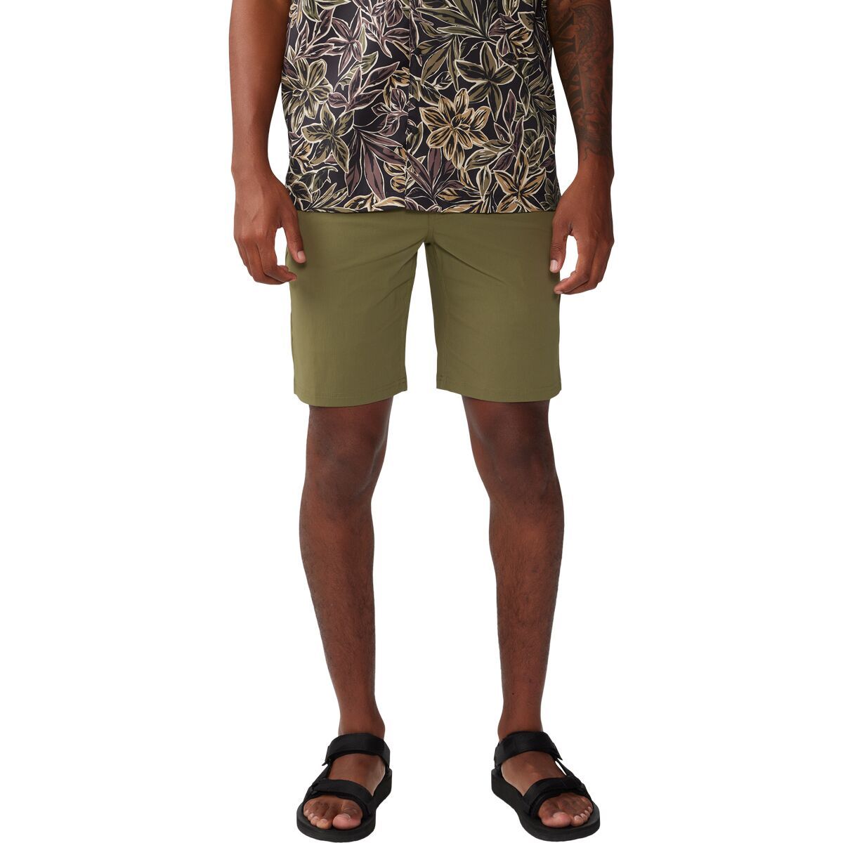 Image of Mountain Hardwear Axton 9in Short - Men's Combat Green, 32