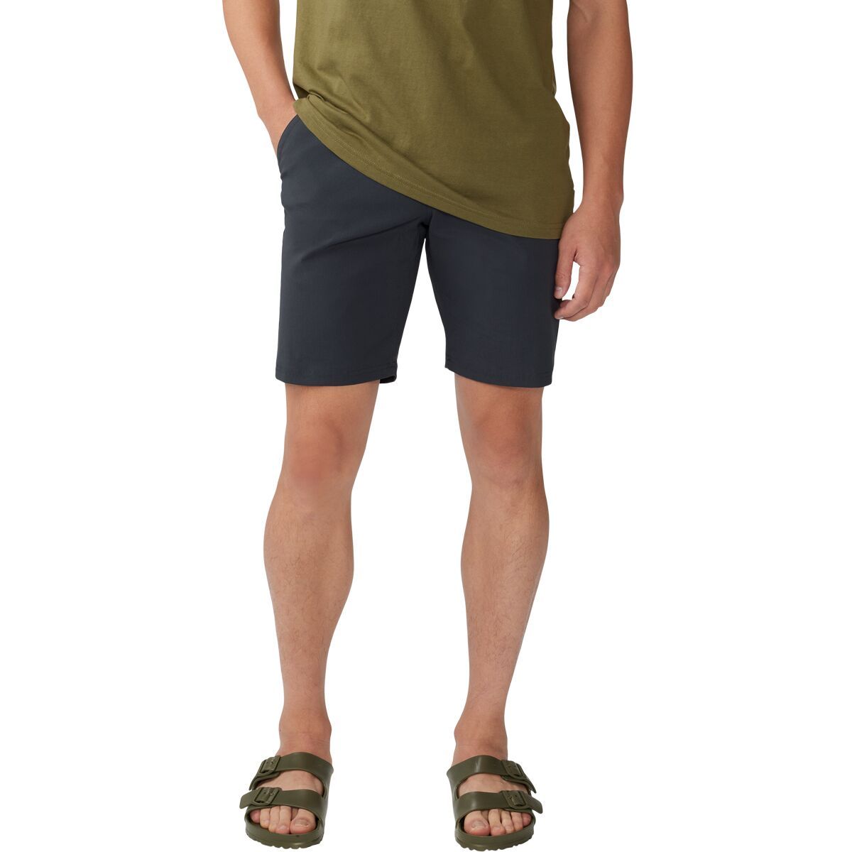 Image of Mountain Hardwear Axton 9in Short - Men's Dark Storm, 36