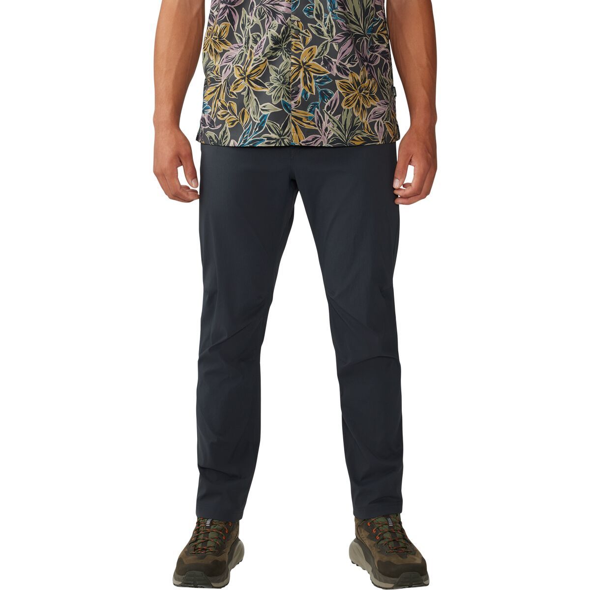 Image of Mountain Hardwear Traxion Pant - Men's Dark Storm, 33x32