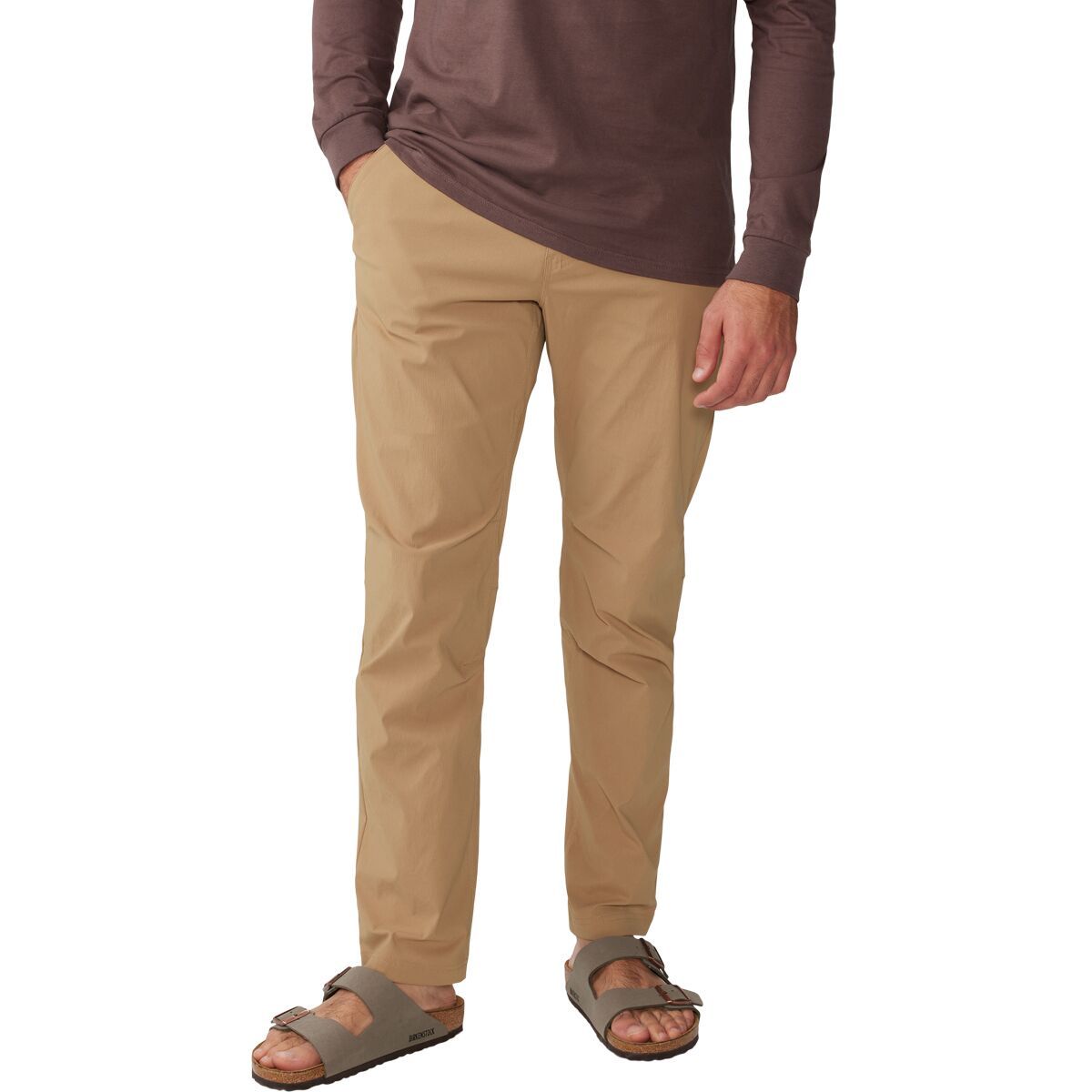 Image of Mountain Hardwear Traxion Pant - Men's Sandstorm, 38x32