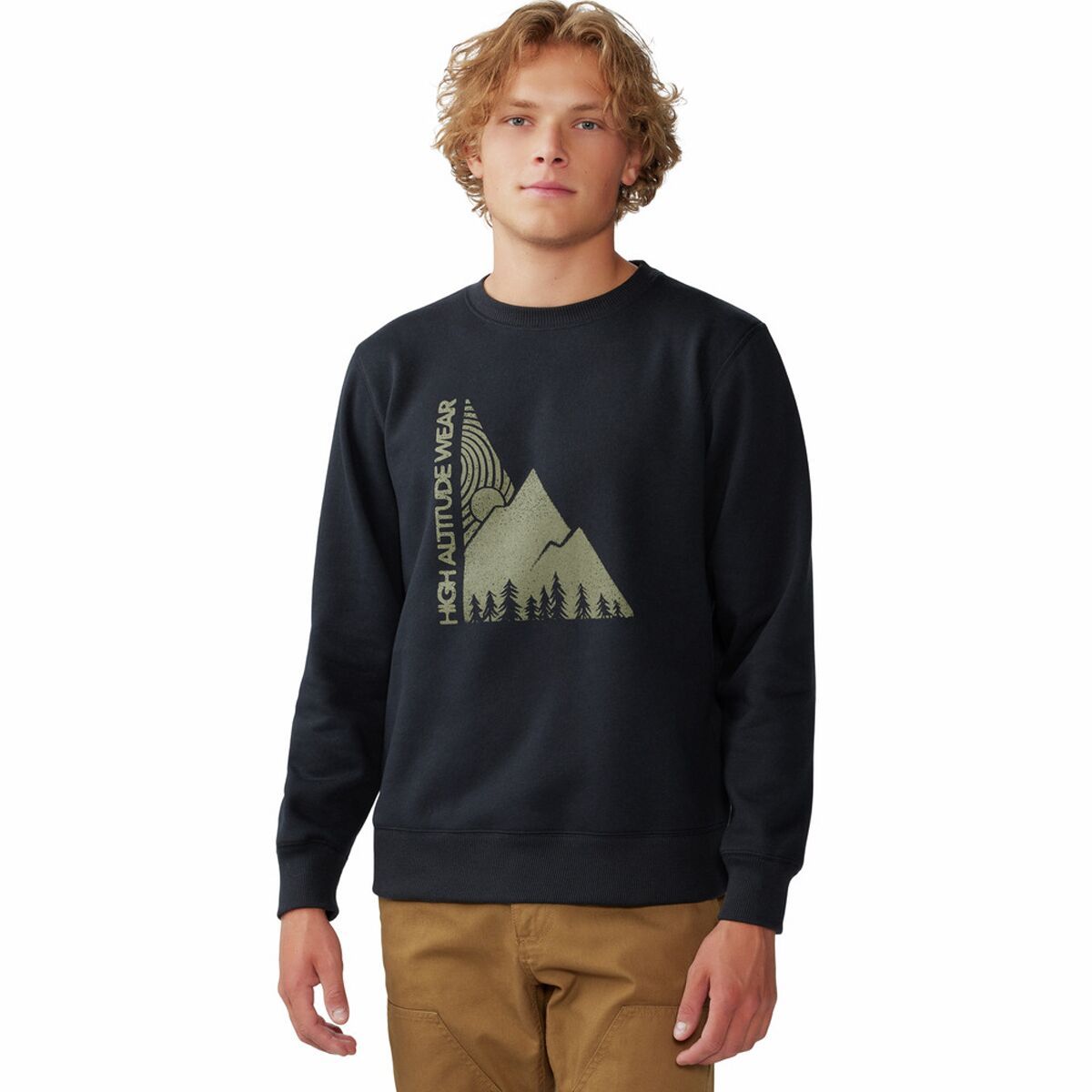 Mountain Hardwear Jagged Peak Pullover Crew Sweatshirt - Men
