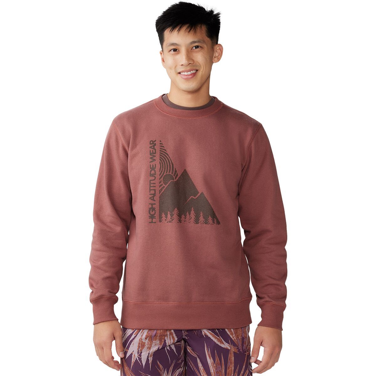 Mountain Hardwear Jagged Peak Pullover Crew Sweatshirt - Men