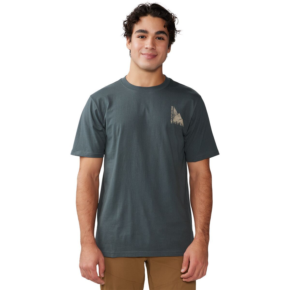 Mountain Hardwear Jagged Peak Short-Sleeve T-Shirt - Men's Volcanic, L